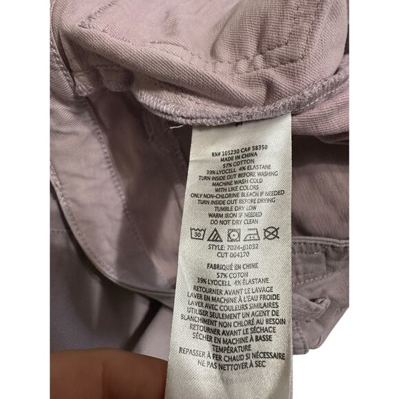 Joie low rise Park Skinny Lavender Pants size 27 - Picture 4 of 5